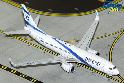 GeminiJets 1:400 El Al Israel Airlines Boeing 737-800W 4X-EKK GJELY2299
