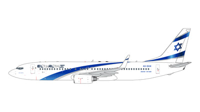 GeminiJets 1:400 El Al Israel Airlines Boeing 737-800W 4X-EKK GJELY2299