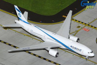 GeminiJets 1:400 El Al Israel Airlines Boeing 777-200ER 4X-ECB GJELY2300
