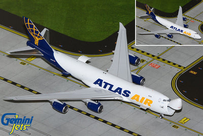 GeminiJets 1:400 Atlas Air / Apexlogistics Boeing 747-8F N863GT (Final Boeing 747, Interactive Series) GJGTI2206
