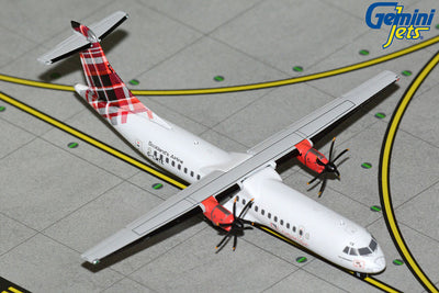 GeminiJets 1:400 Loganair ATR 72-600 G-LMTE (red livery) GJLOG2308