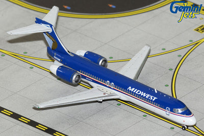 GeminiJets 1:400 Midwest Airlines Boeing 717-200 N920ME GJMEP1488