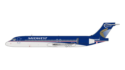 GeminiJets 1:400 Midwest Airlines Boeing 717-200 N920ME GJMEP1488