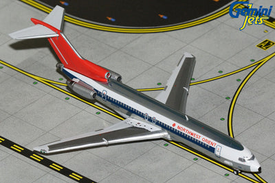 GeminiJets 1:400 Northwest Orient Airlines Boeing 727-200 N298US (1980s "Thermometer" livery, polished) GJNWA2354