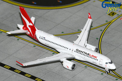 GeminiJets 1:400 QantasLink Airbus A220-300 VH-X4B (National Jet Systems) GJQFA2284