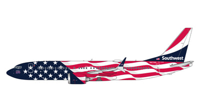 GeminiJets 1:400 Southwest Airlines Boeing 737 MAX 8 N8719Q "Liberty One" GJSWA2440 PRE-ORDER