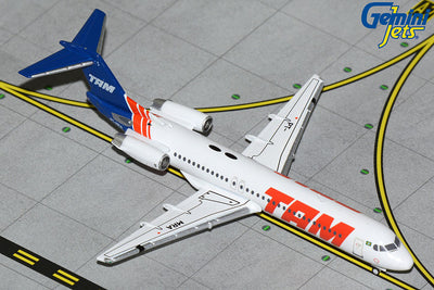GeminiJets 1:400 TAM Linhas Aéreas Fokker 100 PT-MRA GJTAM2062