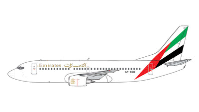 GeminiJets 1:400 Emirates Boeing 737-300 AP-BCD (1980s livery) GJUAE2232