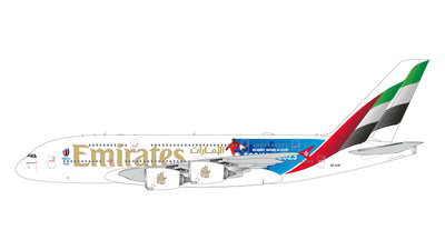 GeminiJets 1:400 Emirates Airbus A380-800 A6-EOE "Rugby World Cup 2023" GJUAE2242