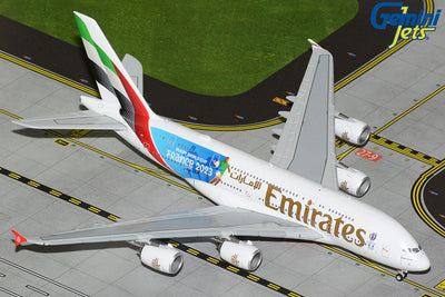 GeminiJets 1:400 Emirates Airbus A380-800 A6-EOE "Rugby World Cup 2023" GJUAE2242