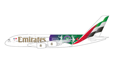 GeminiJets 1:400 Emirates Airbus A380-800 A6-EOE "Wimbledon - Official Partner Livery" GJUAE2283 PRE-ORDER