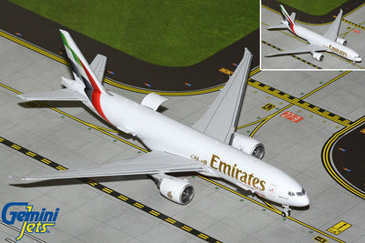 GeminiJets 1:400 Emirates SkyCargo Boeing 777-200LRF A6-EFV (new livery, Interactive Series) GJUAE2382