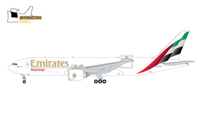 GeminiJets 1:400 Emirates SkyCargo Boeing 777-200LRF A6-EFV (new livery, Interactive Series) GJUAE2382
