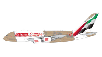 GeminiJets 1:400 Emirates Courier Express Airbus A380 A6-EET "Emirates Courier Express" GJUAE2384 PRE-ORDER