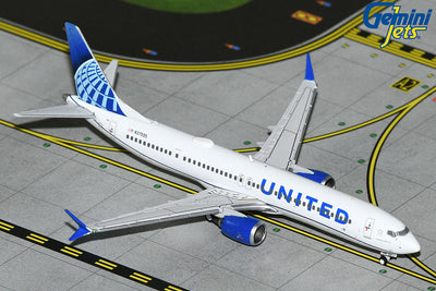 GeminiJets 1:400 United Airlines Boeing 737 MAX 9 N37555 GJUAL2226