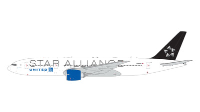 GeminiJets 1:400 United Airlines Boeing 777-200ER N77022 ("Star Alliance" livery) GJUAL2314