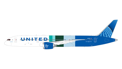 GeminiJets 1:400 United Airlines Boeing 787-9 Dreamliner N24988 "The Future is SAF" GJUAL2333