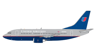 GeminiJets 1:400 United Airlines Boeing 737-500 N936UA ("Battleship" livery) GJUAL2348