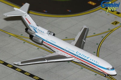 GeminiJets 1:400 United Airlines Boeing 727-200 N7620U "Friend Ship" (stars & bars livery) GJUAL2352
