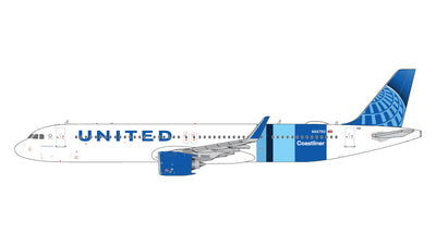 GeminiJets 1:400 United Airlines Airbus A321neo N94750 "Coastliner" GJUAL2473 PRE-ORDER