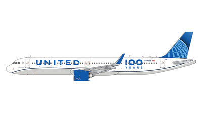 GeminiJets 1:400 United Airlines Airbus A321neo N44550 "100 Years" GJUAL2424 PRE-ORDER