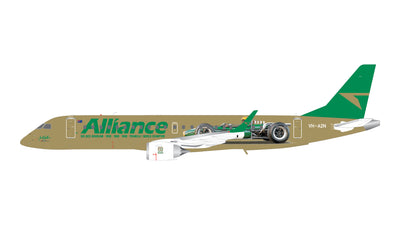 GeminiJets 1:400 Alliance Airlines Embraer E190 VH-A2N (Sir Jack Brabham Formula 1) GJUTY2405 PRE-ORDER