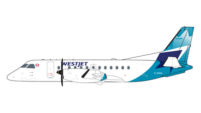 GeminiJets 1:400 WestJet Airlines Saab 340B C-GOIA (Pacific Coastal Airlines) GJWJA2212