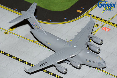 GeminiJets 1:400 U.S. Air Force McDonnell Douglas C-17A 02-1107 Charlotte ANG Base GMUSA137