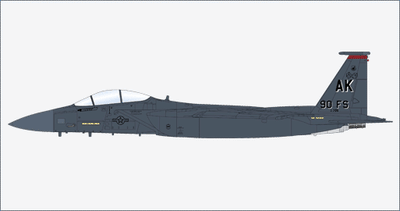 Hobby Master 1:72 USAF McDonnell Douglas F-15E Strike Eagle 88-0705, 90th FS CO Jet, August 2005 HA4576