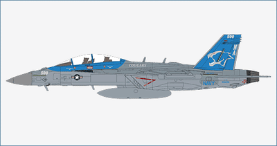Hobby Master 1:72 USN Boeing EA-18G Growler 168256, VAQ-139 "Cougars", 2025 HA5160