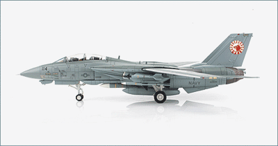 Hobby Master 1:72 USN Grumman F-14A Tomcat 160665, VF-1, (w/optional decal) HA5260