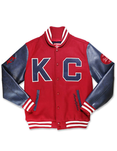 Kansas City Monarchs Wool Jacket, Red