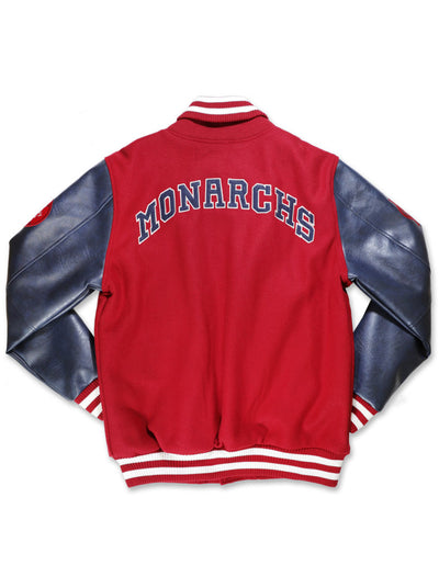 Kansas City Monarchs Wool Jacket, Red