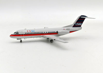 Inflight200 1:200 USAir Fokker F-28-4000 Fellowship N493US With Stand IF28US0319