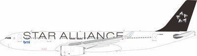 Inflight200 1:200 BMI British Midland Airbus A330-243 G-WWBM (Star Alliance) IF332BMWBM PRE-ORDER
