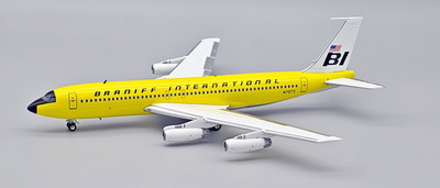 Inflight200 1:200 Braniff International Airways Boeing 707-227 N7073 "Super Jet" (Lemon Yellow livery) IF702BN0925 PRE-ORDER