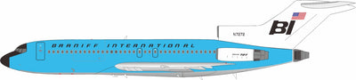 Inflight200 1:200 Braniff International Airways Boeing 727-27C N7272 (New Medium Blue) IF721BN0626 PRE-ORDER
