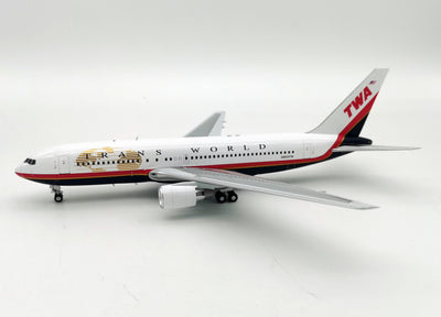 Inflight200 1:200 TWA - Trans World Airlines Boeing 767-200 N603TW w/ Stand IF762TW0222