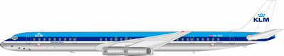 Inflight200 1:200 KLM - Royal Dutch Airlines Douglas DC-8-63 PH-DEE "Arnold Viking" IF863KL0925P PRE-ORDER