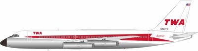 Inflight200 1:200 TWA Convair CV880 N824TW "SuperJet" (Polished) IF880TW0723P
