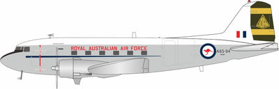 Inflight200 1:200 Historical Aircraft Restoration Society Douglas C-47B Skytrain (DC-3) VH-EAF IFC47947 PRE-ORDER