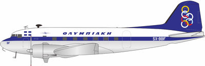 Inflight200 1:200 Olympic Douglas C-53 Skytrooper (DC-3) SX-BBF IFDC3OA0726 PRE-ORDER