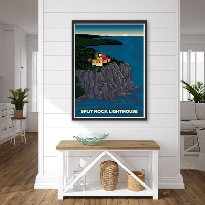 Split Rock Lighthouse Poster Print