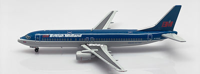 JC Wings 1:400 British Midland International Boeing 737-400 G-OBME JC4BMA0059 PRE-ORDER