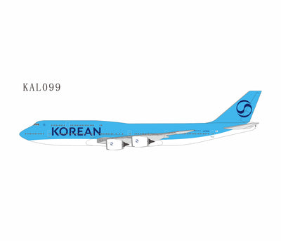 NG Models 1:400 Korean Air Boeing 747-8 HL7638 2025's livery w/ Plastic Stand (Lite) KAL099 PRE-ORDER