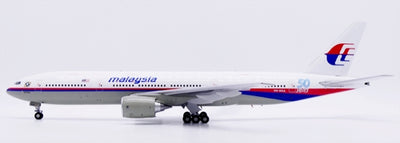 JC Wings 1:200 Malaysia Airlines Boeing 777-200ER 9M-MRA "50 Years" KJ-B772-089 PRE-ORDER