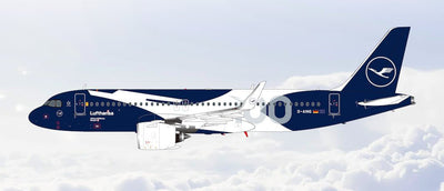 SQ Wings 1:200 Lufthansa Airbus A320neo D-AING (100th anniversary livery) L2353FD PRE-ORDER