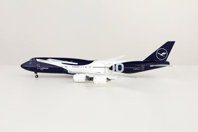 SQ Wings 1:200 Lufthansa Boeing 747-8i D-ABYN (100th Anniversary Livery) L2355 PRE-ORDER