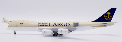 JC Wings 1:400 Saudia Cargo Boeing 747-8F HZ-A13 (Interactive Series) LH4348C