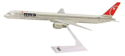 Flight Miniatures 1:200 Northwest Airlines Boeing 757-300 "Silver Bullet 2000s Livery" LP6037N